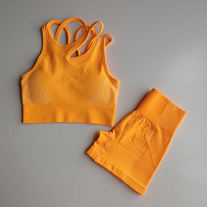 Quick-drying Two-piece Fitness Suit