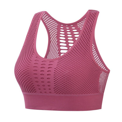 Breathable Mesh Sports Top