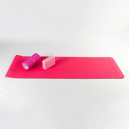 Two-color Lengthened Yoga Mat