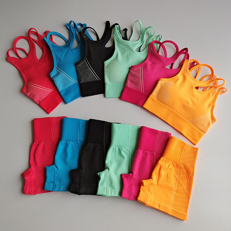 Quick-drying Two-piece Fitness Suit