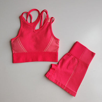 Quick-drying Two-piece Fitness Suit