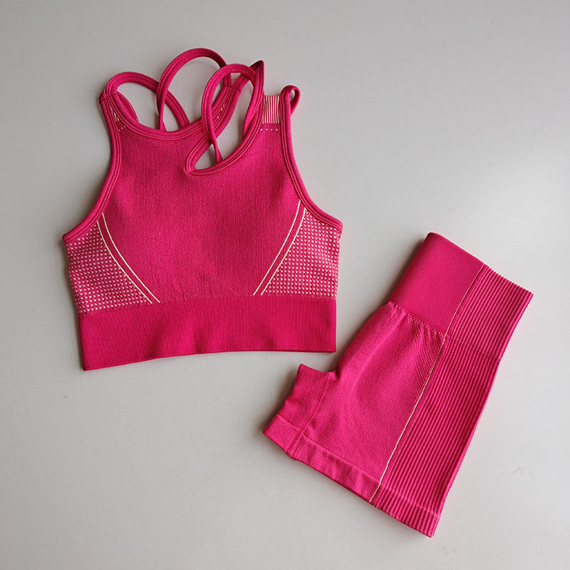 Quick-drying Two-piece Fitness Suit