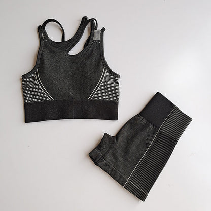 Quick-drying Two-piece Fitness Suit