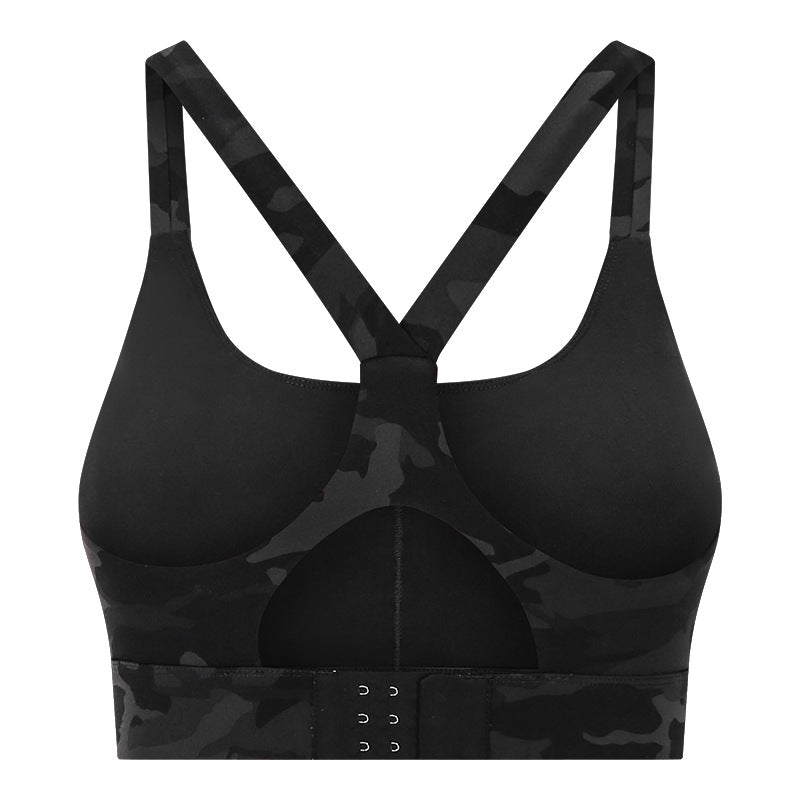 Cross Cutout Adjustable Sports Bra